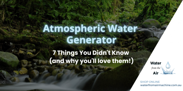 Atmospheric water generator