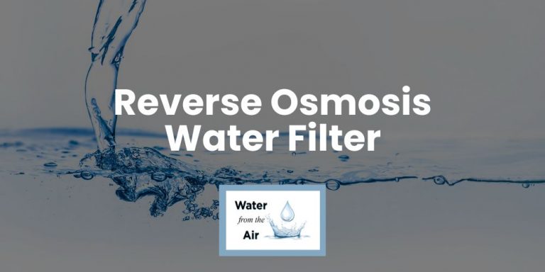 Reverse Osmosis water filter