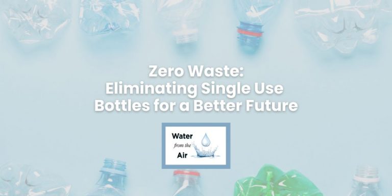 Zero Waste - Water from Air